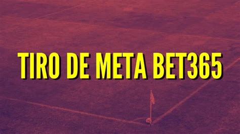 onde ver tiro de meta bet365 - Como apostar em tiro de meta na Bet365